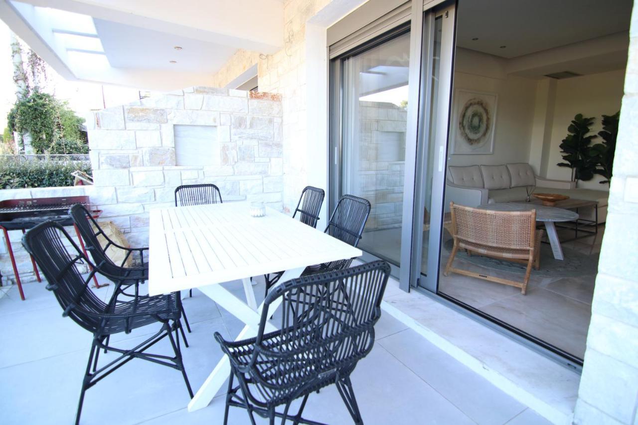 Hanioti Suite Maisonette In Front Of The Sea 外观 照片