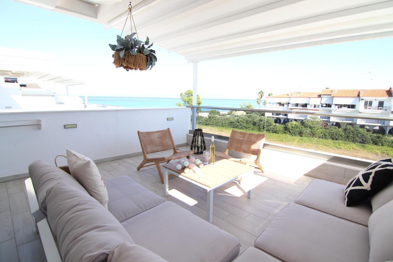 Hanioti Suite Maisonette In Front Of The Sea 外观 照片